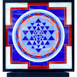 Quadro Sri Yantra a mosaico