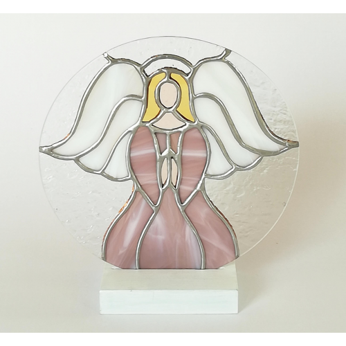  Angelo, in vetro pregiato