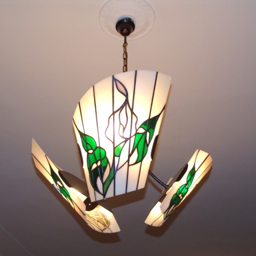 Lampadario  calle vista laterale