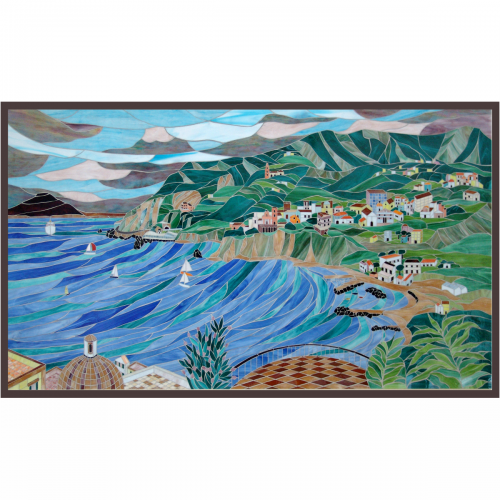 Quadro   mosaico " Seiano "