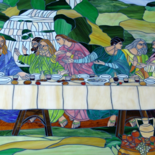 Ultima Cena mosaico (dettaglio) 
