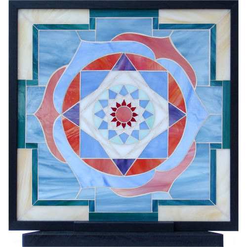 Quadro Yantra  Venere  a mosaico