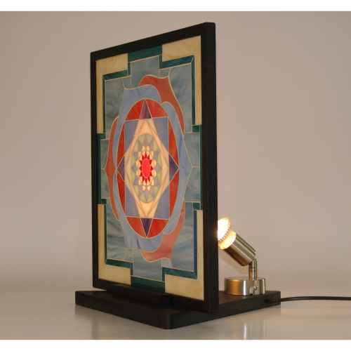 Lampada Yantra  Venere  a mosaico