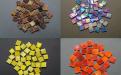 Tessere per mosaico di vetro pregiato colorato