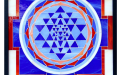Quadro Sri Yantra a mosaico