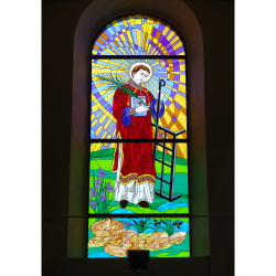 Realizzazione della Grande Vetrata di San Lorenzo in Martire