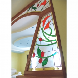 vetrata pannello  " Calle " ingresso salone